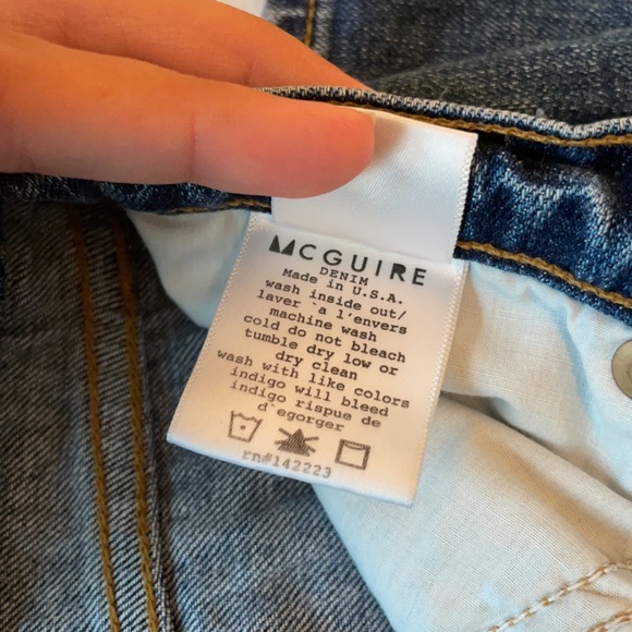McGuire Denim High Rise Jeans - Picture 7 of 7